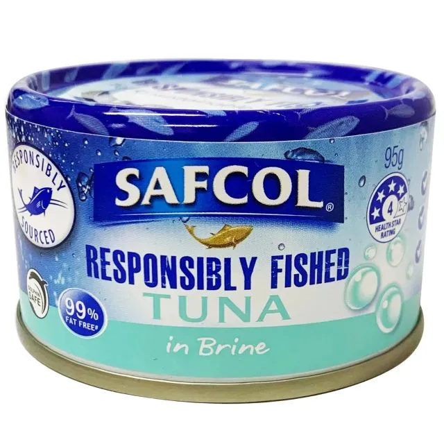 Safcol Tuna In Brine 95G
